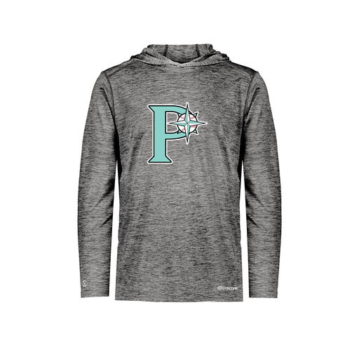 [FOLHCGBK-AS-LOGO1] Decker Men's Charge Hoodie (Adult S, Black, Logo 1)