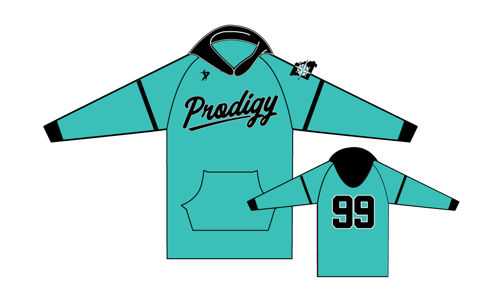 KC Prodigy - McSpadden - Seafoam Hoodie